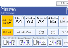 Ilustrace displeje ovl&aacute;dac&iacute;ho panelu