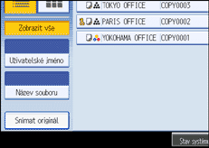 Ilustrace displeje ovl&aacute;dac&iacute;ho panelu