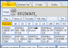 Ilustrace displeje ovl&aacute;dac&iacute;ho panelu