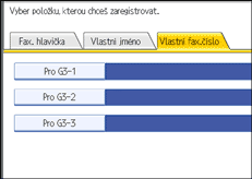 Ilustrace displeje ovl&aacute;dac&iacute;ho panelu