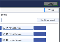 Ilustrace displeje ovl&aacute;dac&iacute;ho panelu