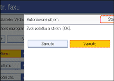 Ilustrace displeje ovl&aacute;dac&iacute;ho panelu