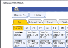 Ilustrace displeje ovl&aacute;dac&iacute;ho panelu
