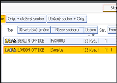 Ilustrace displeje ovládacího panelu