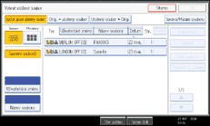 Ilustrace displeje ovl&aacute;dac&iacute;ho panelu