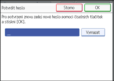 Ilustrace displeje ovl&aacute;dac&iacute;ho panelu