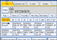 Ilustrace displeje ovl&aacute;dac&iacute;ho panelu