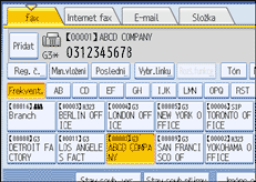 Ilustrace displeje ovl&aacute;dac&iacute;ho panelu