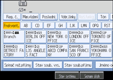 Ilustrace displeje ovl&aacute;dac&iacute;ho panelu