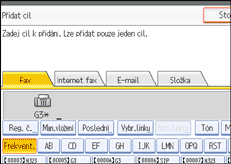 Ilustrace displeje ovl&aacute;dac&iacute;ho panelu