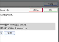 Ilustrace displeje ovl&aacute;dac&iacute;ho panelu