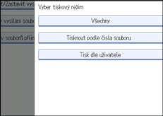 Ilustrace displeje ovl&aacute;dac&iacute;ho panelu