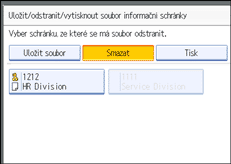 Ilustrace displeje ovl&aacute;dac&iacute;ho panelu