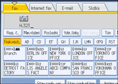 Ilustrace displeje ovl&aacute;dac&iacute;ho panelu