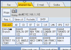 Ilustrace displeje ovl&aacute;dac&iacute;ho panelu