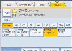 Ilustrace displeje ovl&aacute;dac&iacute;ho panelu