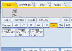 Ilustrace displeje ovl&aacute;dac&iacute;ho panelu