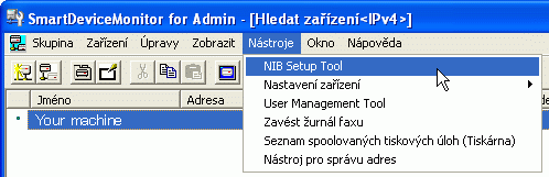 Obr&aacute;zek obrazovky aplikace