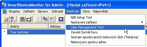 Obr&aacute;zek obrazovky aplikace