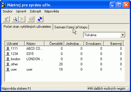 Obrázek obrazovky aplikace