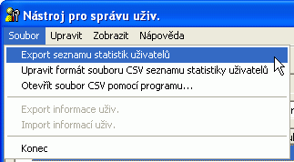 Obr&aacute;zek obrazovky aplikace