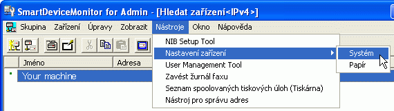 Obr&aacute;zek obrazovky aplikace