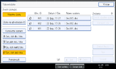 Ilustrace obrazovky ovl&aacute;dac&iacute;ho panelu