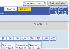 Obr&aacute;zek obrazovky ovl&aacute;dac&iacute;ho panelu