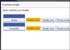 Obr&aacute;zek obrazovky ovl&aacute;dac&iacute;ho panelu