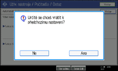 Obr&aacute;zek obrazovky ovl&aacute;dac&iacute;ho panelu