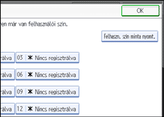 A kezel�panel k&eacute;perny�j&eacute;nek bemutat&aacute;sa