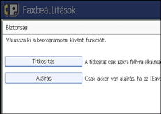 Vezérlőpanel képernyő - kép