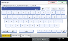 &Aacute;bra a kijelz� kezel�panelj&eacute;r�l