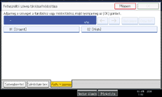 &Aacute;bra a kijelz� kezel�panelj&eacute;r�l