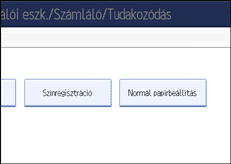 &Aacute;bra a kijelz� kezel�panelj&eacute;r�l