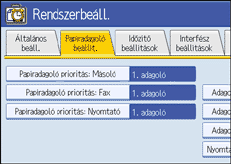 &Aacute;bra a kijelz� kezel�panelj&eacute;r�l
