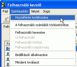 Alkalmazás képernyőjének ábrája