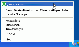 Alkalmazás képernyőjének ábrája