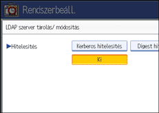 Kezelőpanel képernyője, illusztráció