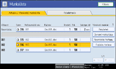A kezel�panel k&eacute;perny�j&eacute;nek bemutat&aacute;sa