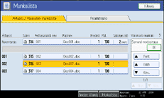 A kezel�panel k&eacute;perny�j&eacute;nek bemutat&aacute;sa