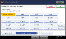 A kezel�panel k&eacute;perny�j&eacute;nek bemutat&aacute;sa