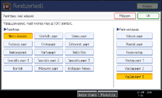 A kezel�panel k&eacute;perny�j&eacute;nek bemutat&aacute;sa