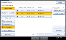 A kezel�panel k&eacute;perny�j&eacute;nek bemutat&aacute;sa