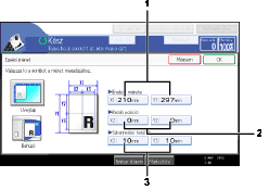P&eacute;lda a m�veleti k&eacute;perny�kijelz&eacute;sre sz&aacute;mozott seg&iacute;ts&eacute;ggel