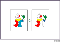 Illustration of color copying