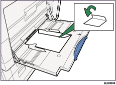 Bypass tray illustration