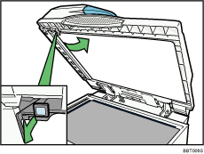 Auto document feeder illustration