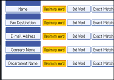 Operation panel screen illustration