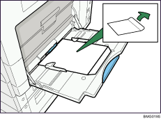 Bypass tray illustration